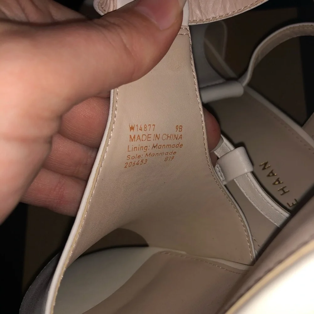 NEW Cole Haan Heels Maddie Wedge Sandals